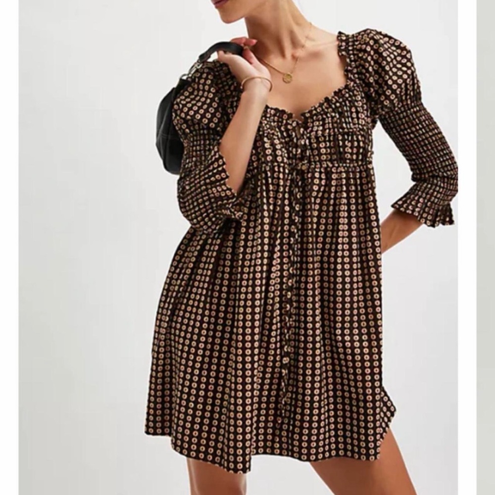 Free People Star Dip mini dress